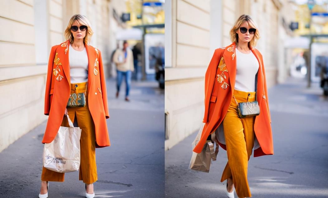 秋冬可别乱穿衣,搭对颜色更显气质|黄色|橙色|暖色系_新浪新闻