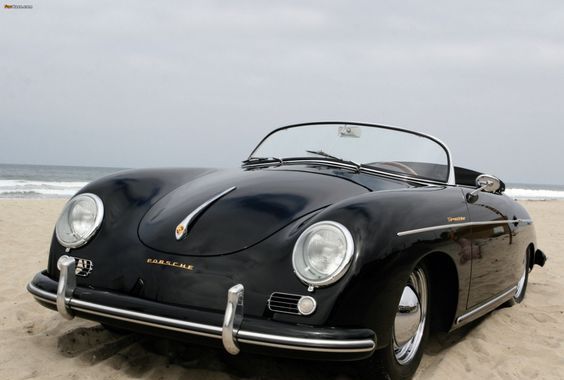 保时捷356a1600superspeedster后置后驱的经典小车
