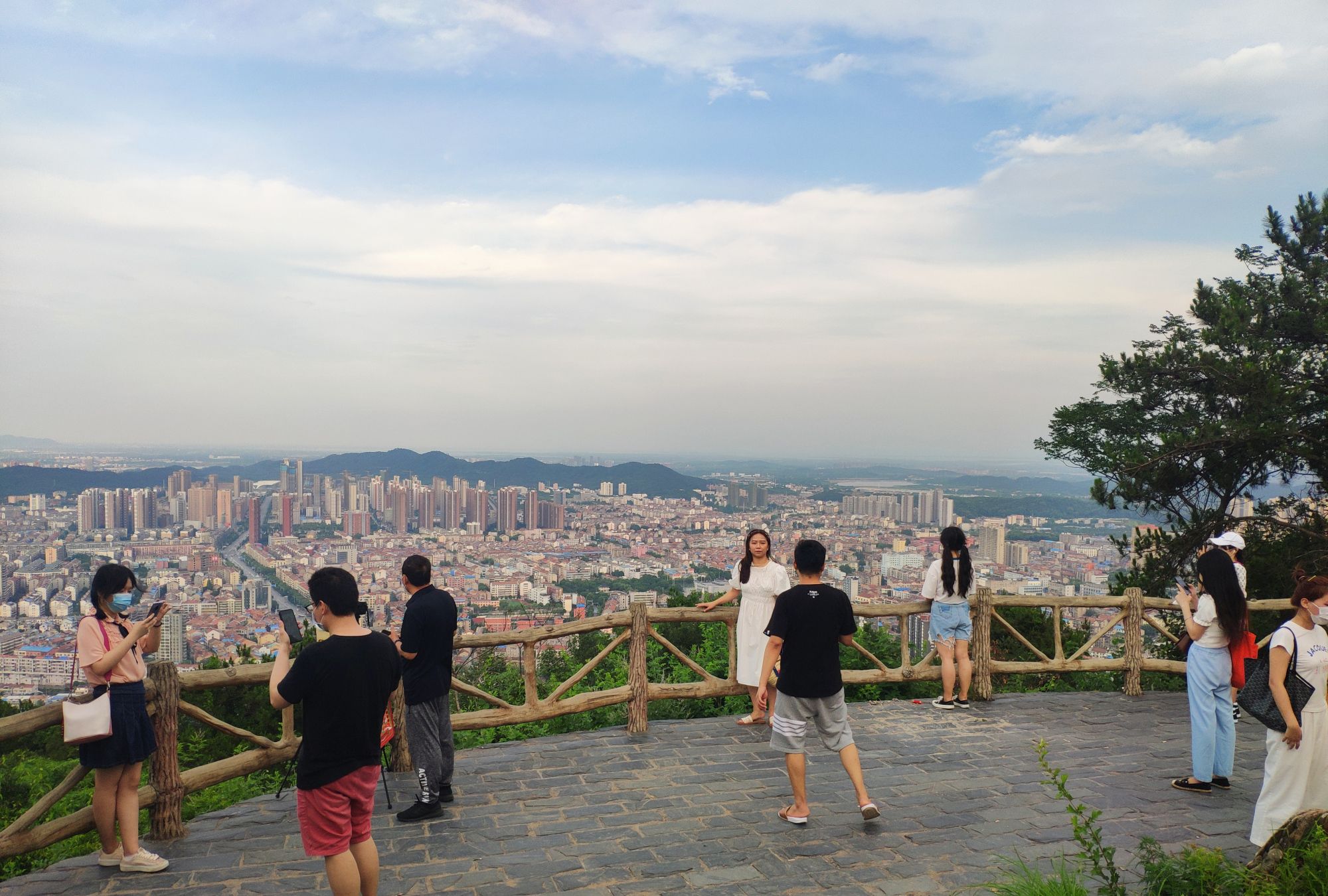 武汉周末爬山好去处,网红打卡地八分山实景照片分享(22张)