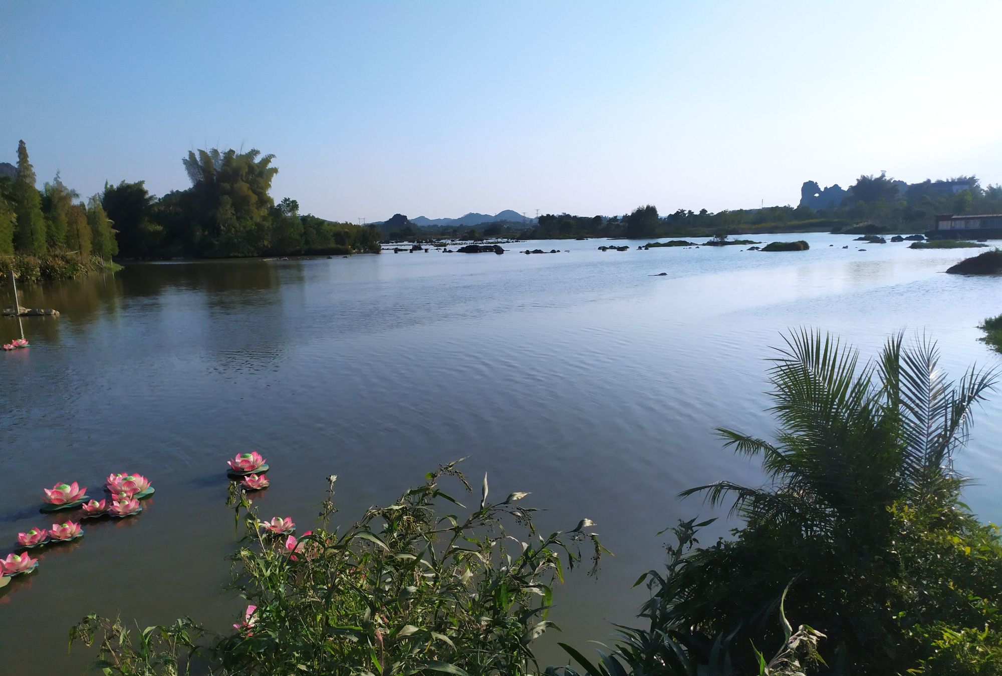 广西玉林五彩田园之会仙河风景也很美__财经头条