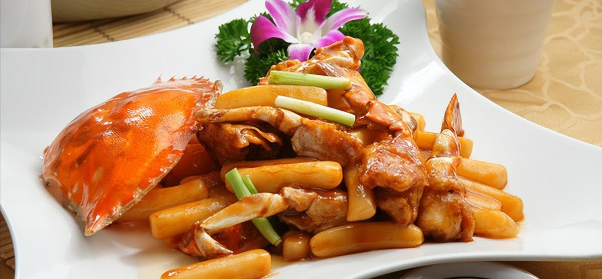 梭子蟹炒年糕的做法 梭子蟹炒年糕怎么做好吃