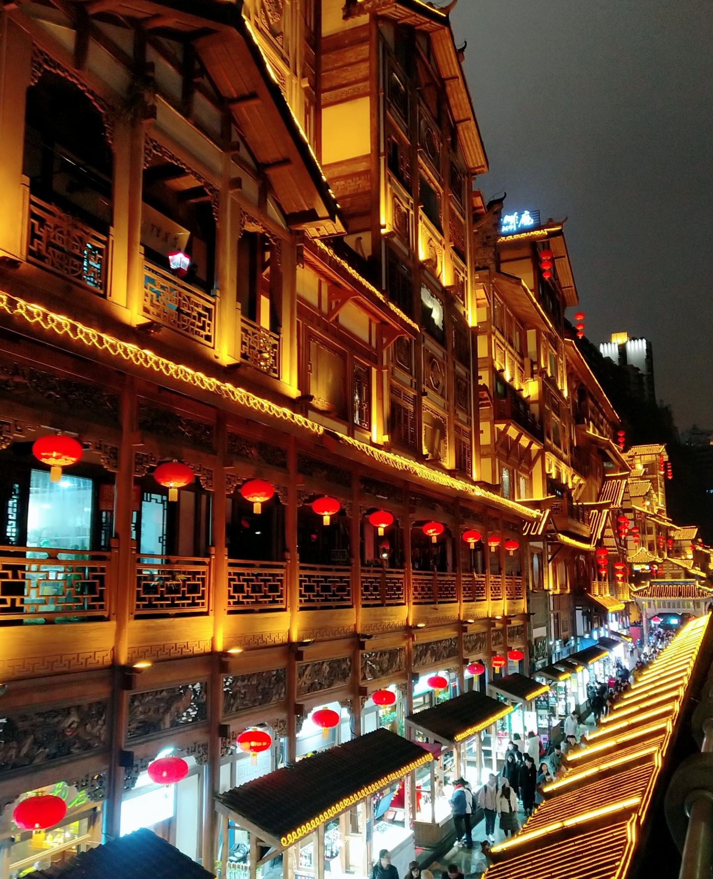 重庆夜景随拍,美丽不需要太多修饰和言语