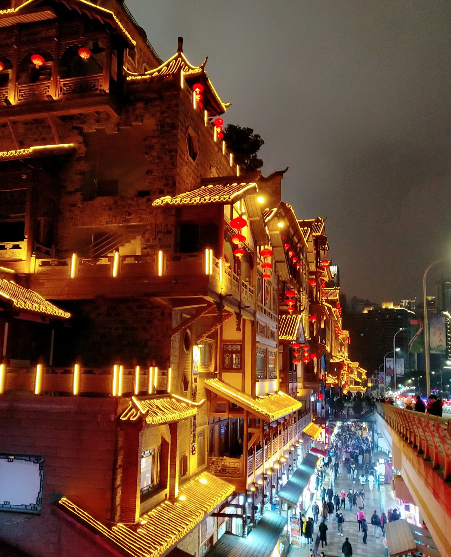 重庆夜景随拍,美丽不需要太多修饰和言语