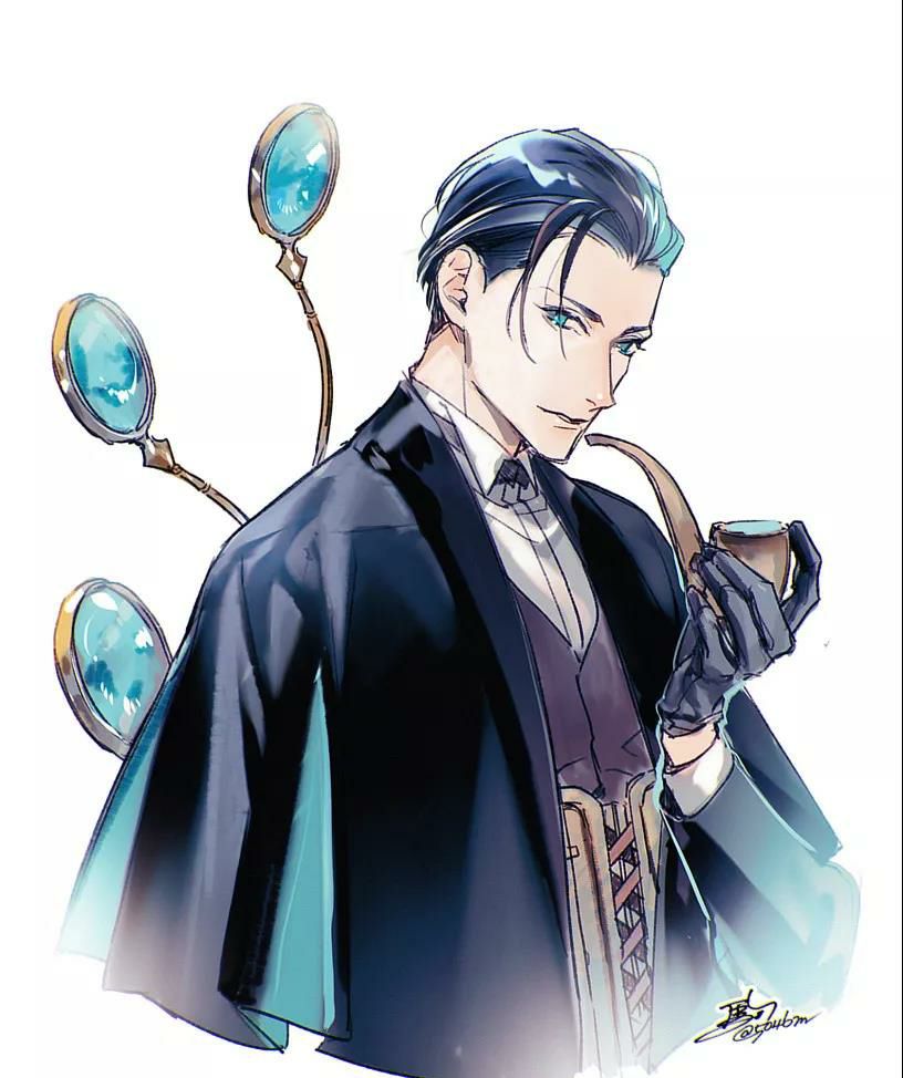 fgo精选美图——冠位灯光师 福尔摩斯_高清图集_新浪网