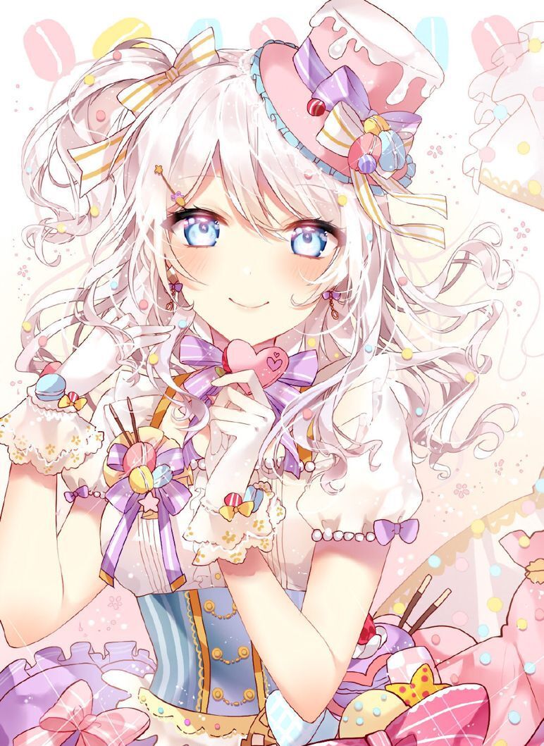 甜美靓丽动漫少女插画,漂亮灵动,画风超赞!