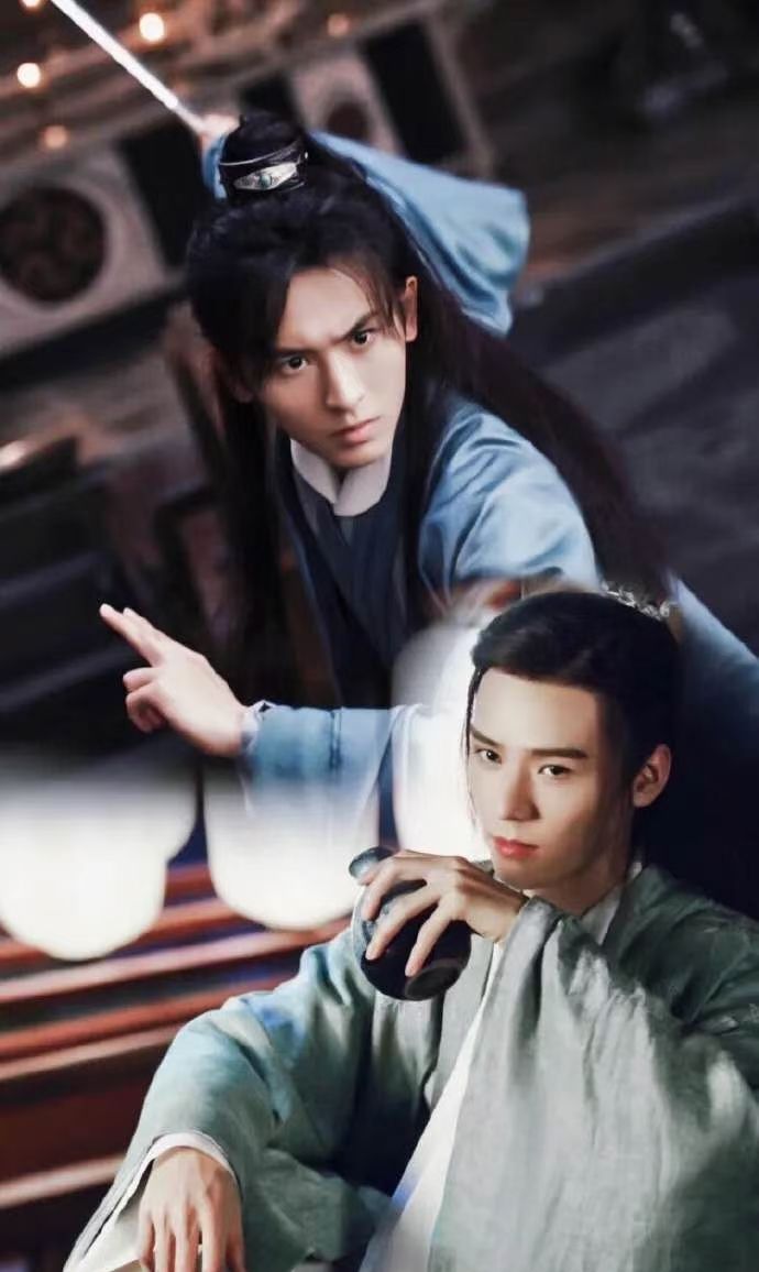 山河令cp图:这两个人也是配一脸啊