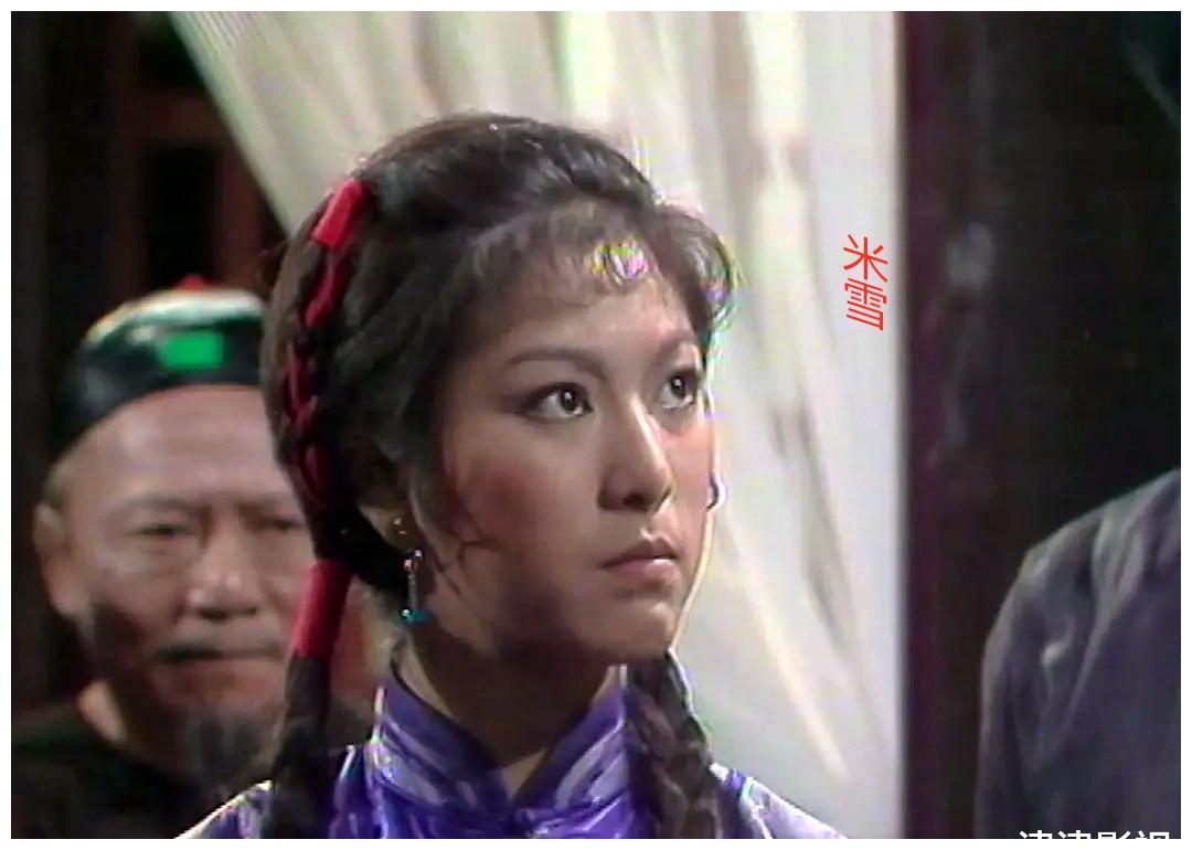 最早的《雪山飞狐》电视剧,米雪饰演袁紫衣,秦煌也参与了演出