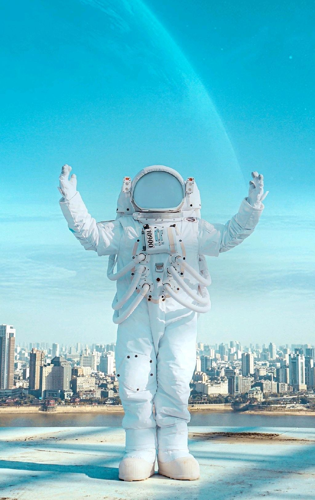 有趣的宇航员手机壁纸,让我们一起当上太空人