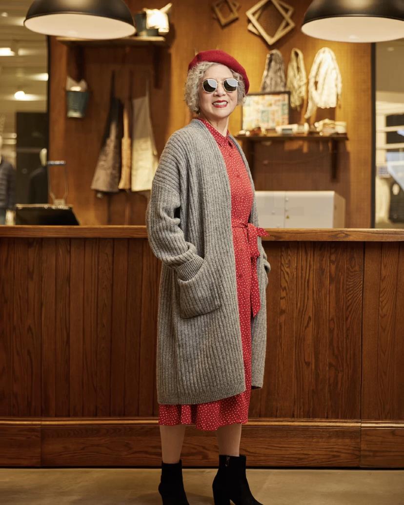 年龄越大越要注重穿搭,看这位奶奶博主如何优雅老去,值得借鉴_高清