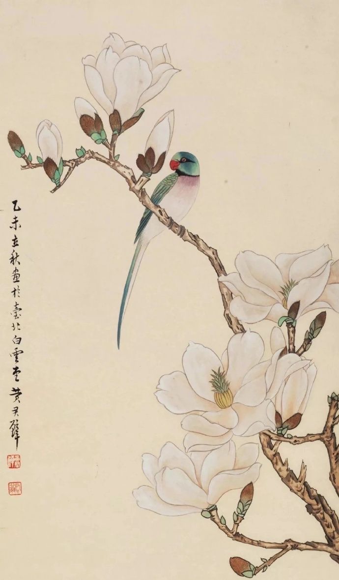 生动可爱 趣味十足——古今名家工笔画中的鹦鹉