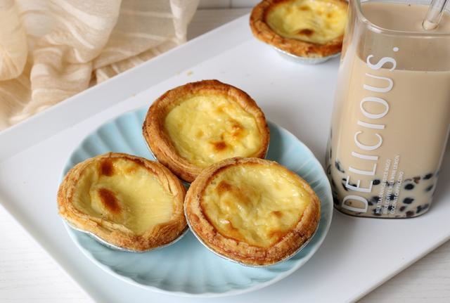 蛋挞这做法真省事，1盒牛奶2个蛋，外酥里嫩满嘴香，孩子超爱吃休闲区蓝鸢梦想 - Www.slyday.coM