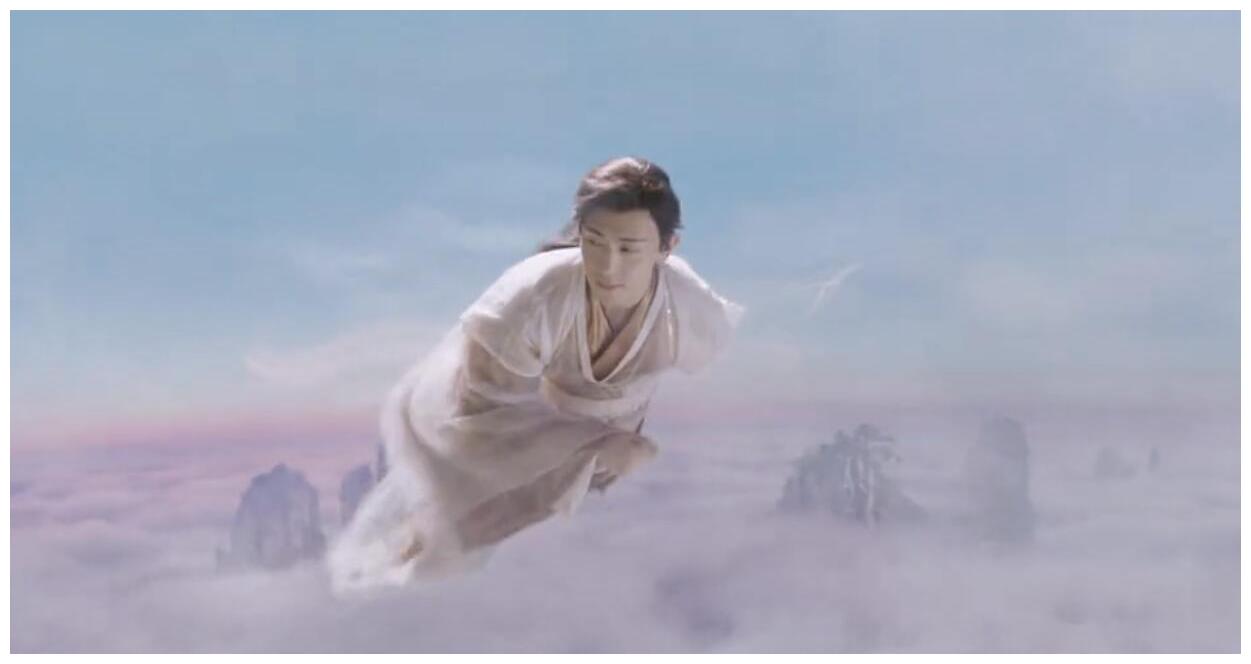 欣赏香蜜7位神仙的飞翔姿势:锦觅随母,润玉随岳父,旭凤横着飞