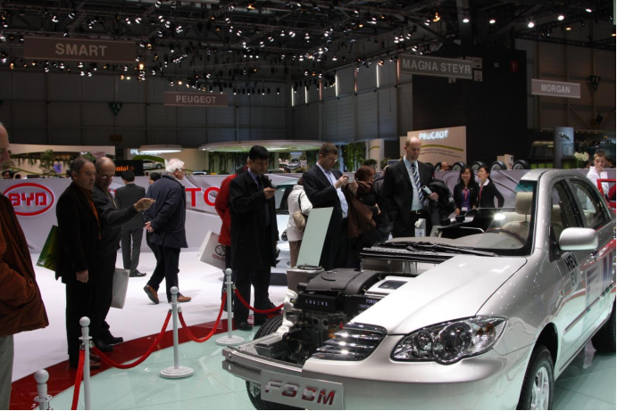 比亚迪宣布10月参加巴黎汽车周