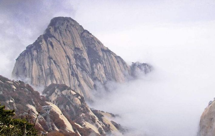 华山之险,只有身临其境才能感受,一座令人向往的大山