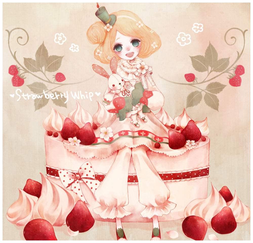 食物拟人特辑,很有食欲馋哭了,但实在太可爱舍不得吃!