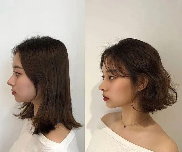 5款适用于扁头女生的发型,拯救塌陷头型,矫正内缩下巴__财经头条
