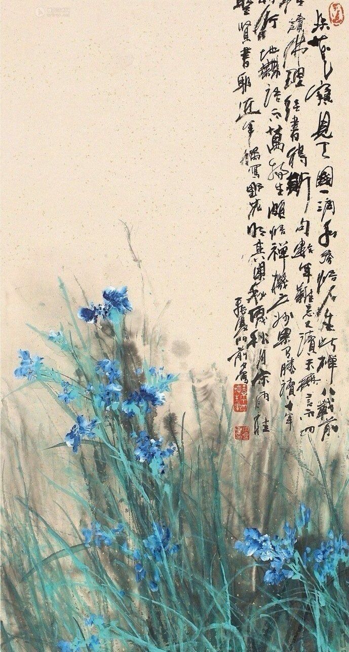 素心兰香——名家画笔下的写意兰花作品（图）