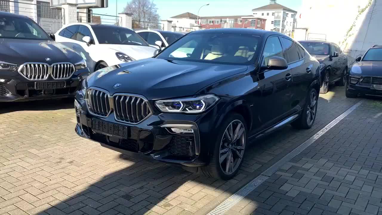 2020款宝马x6m50d版登场实车太漂亮了