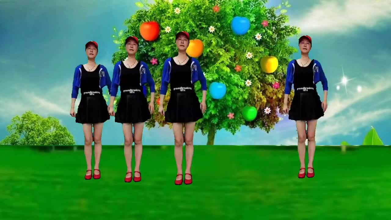 十六步广场舞《小苹果》筷子兄弟演唱,旋律动感,简单易学
