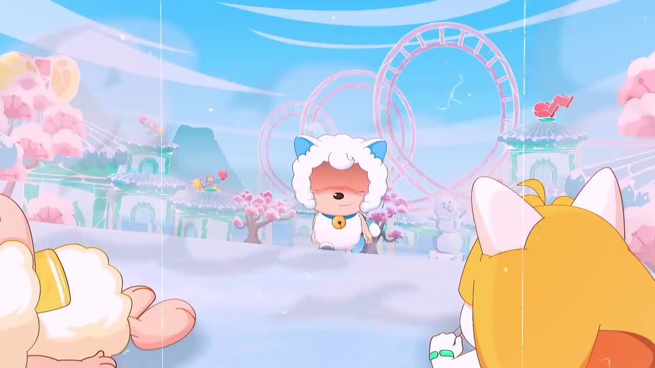 长大后的喜羊羊一如既往的帅气