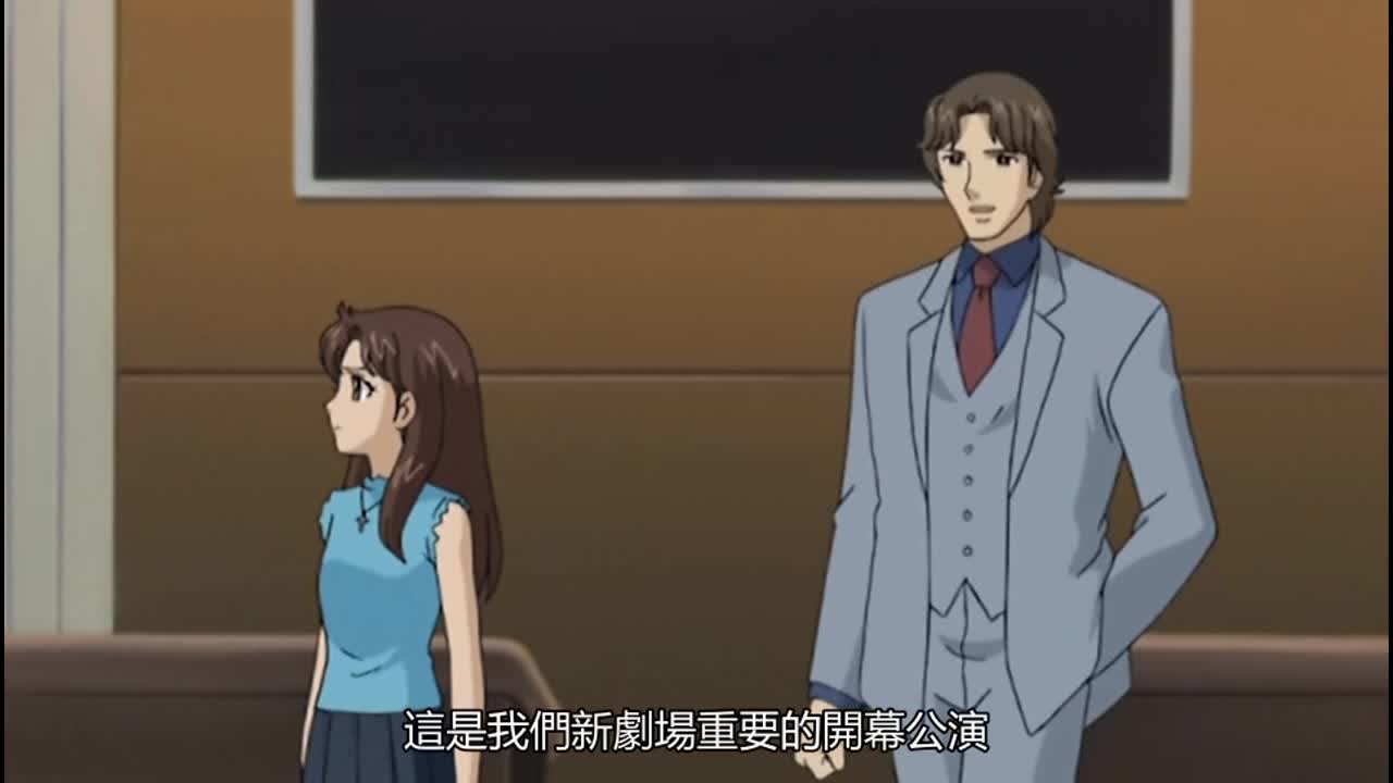 玻璃假面:麻雅因为讨厌真澄而无礼,真澄教训了她