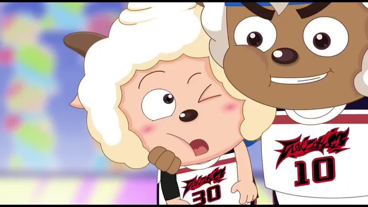 喜羊羊之筐出胜利懒羊羊假装投篮骗过了对手太聪明了吧