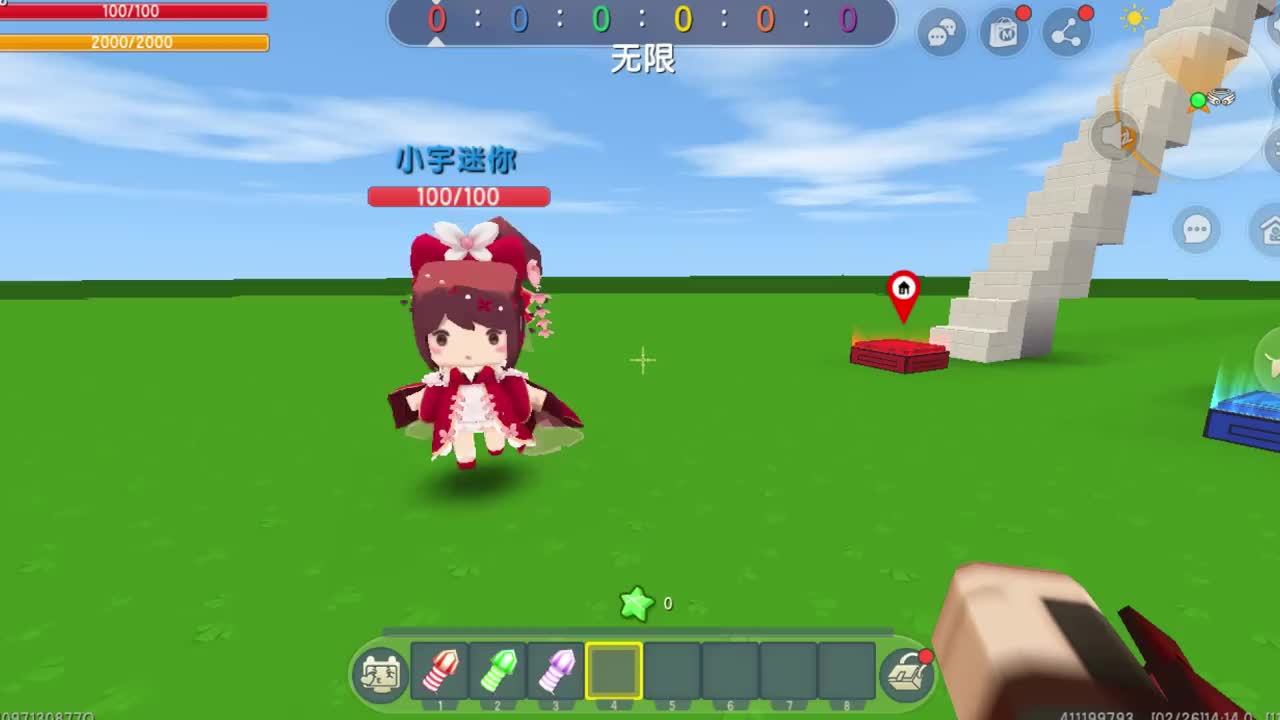 迷你世界:约小宇一起拼手速!输了表演才艺,八哥和小宇谁会赢?