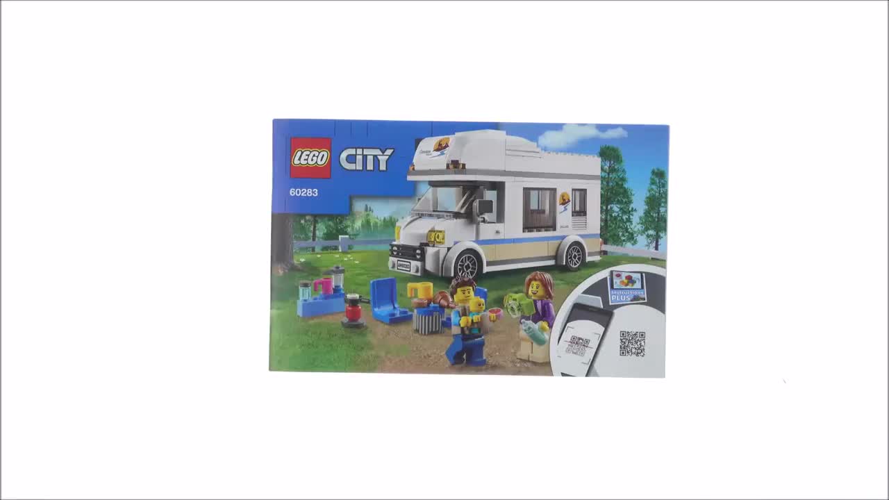 乐高lego60283城市系列假日野营房车