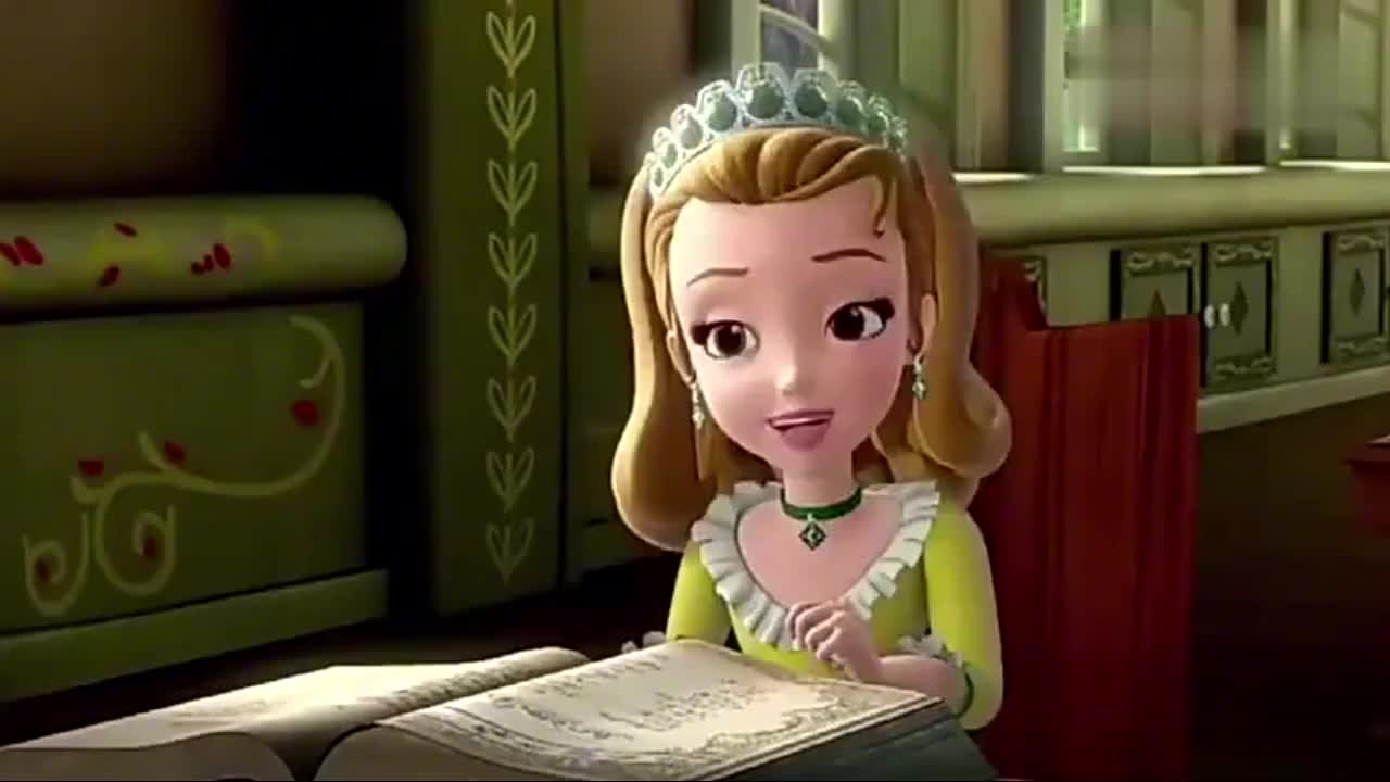 小公主苏菲亚安柏公主慢慢融入了学院放下了公主的身份