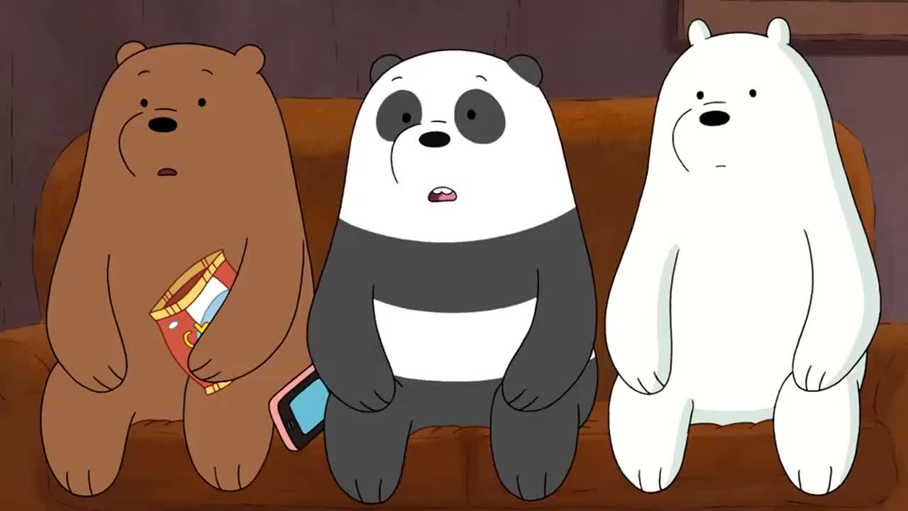 咱们裸熊查理举办神秘派对邀请白熊一起参加