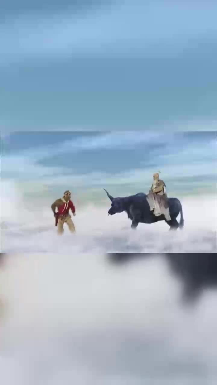 西游记:悟空终于找到牛妖的克星,老头降服牛妖,悟空救出师父