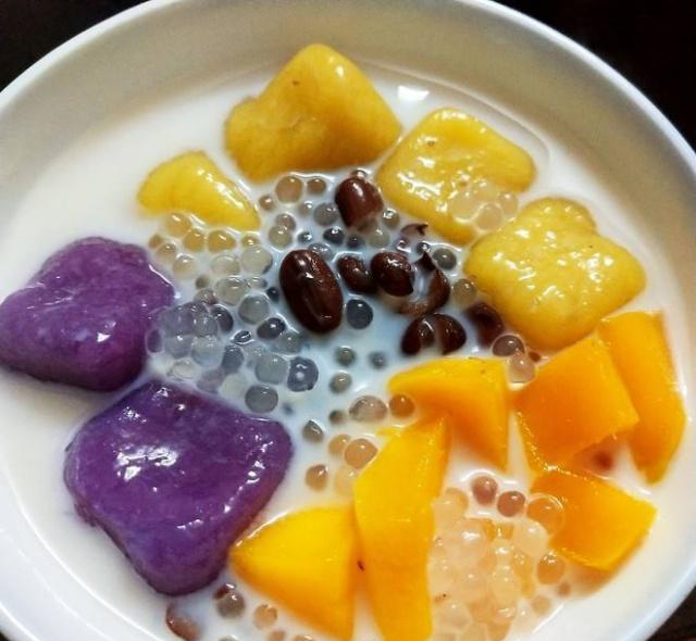 饭后营养小甜品孩子爱吃有嚼劲西米露味道正宗还香醇