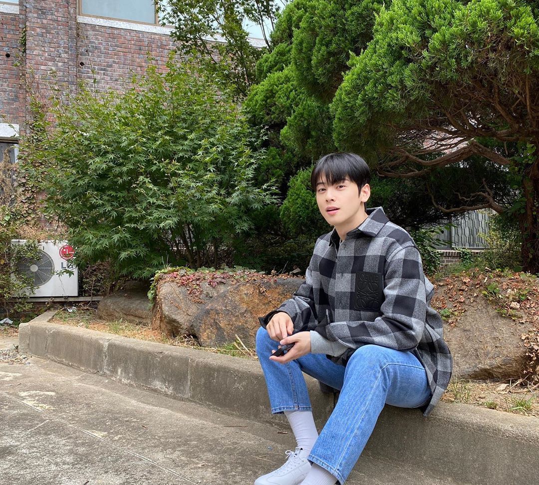 韩国astro成员车银优脸蛋天才迷人合集快来get