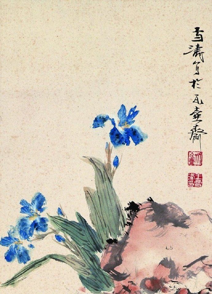 素心兰香——名家画笔下的写意兰花作品（图）
