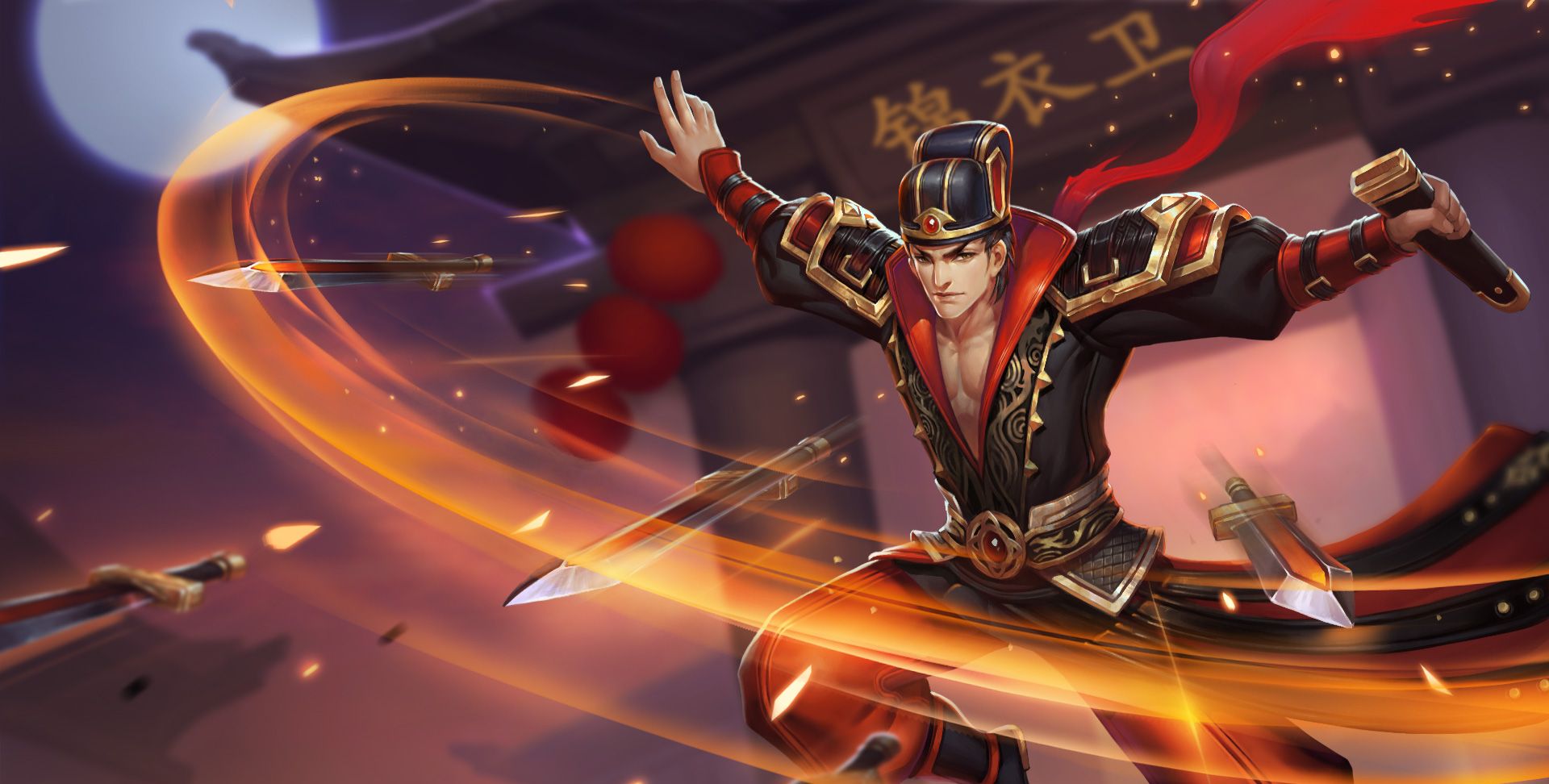 王者荣耀英雄狄仁杰手机壁纸原画图片高清电脑桌面壁纸