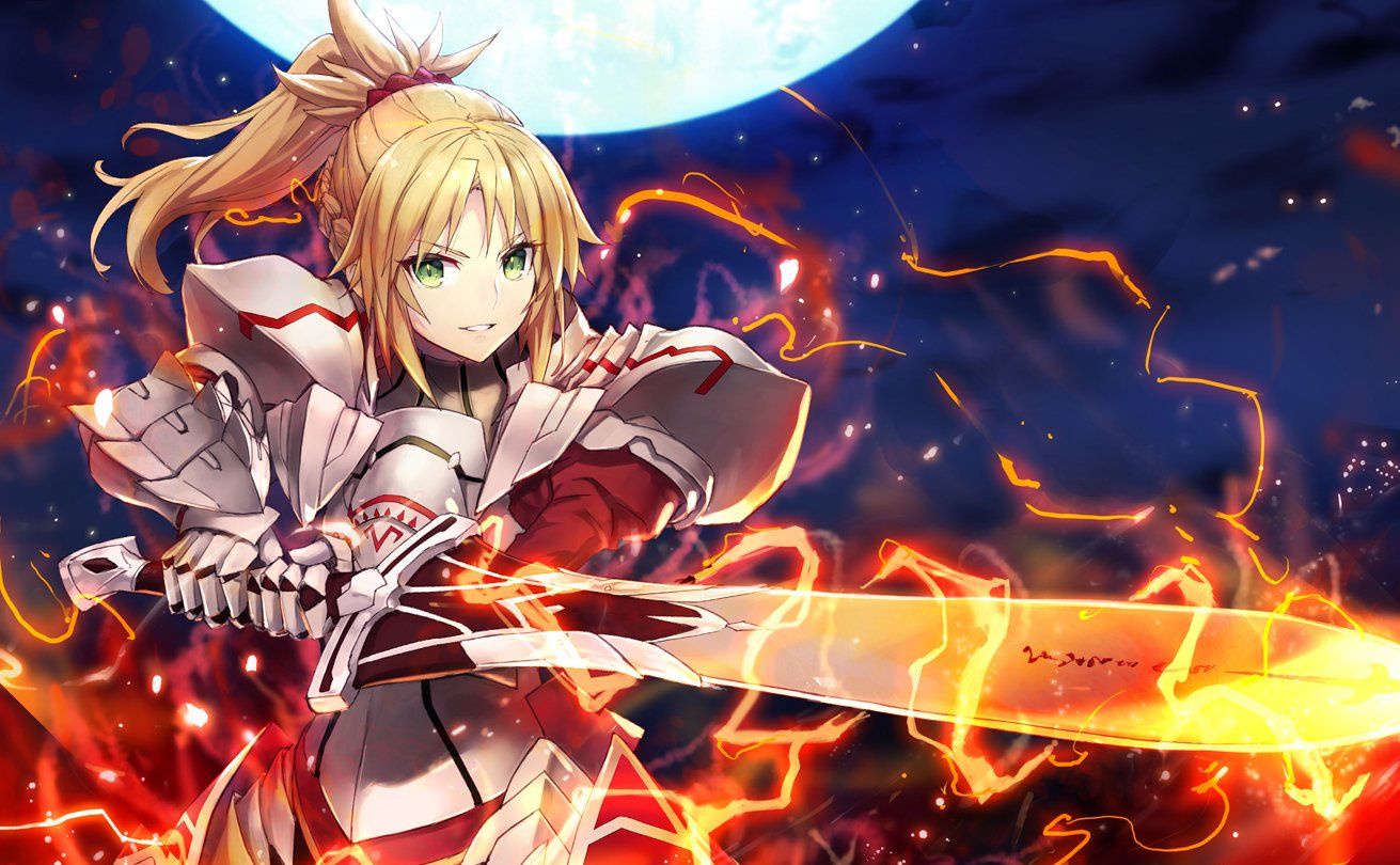 动漫图片:《fate》mordred 图集8p