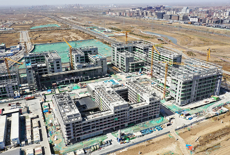 雄安新区启动区重点项目建设稳步推进