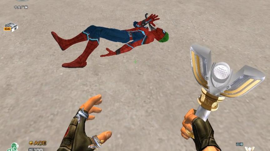 cf越南服搞笑肿瘤哥被怪兽吓跑了