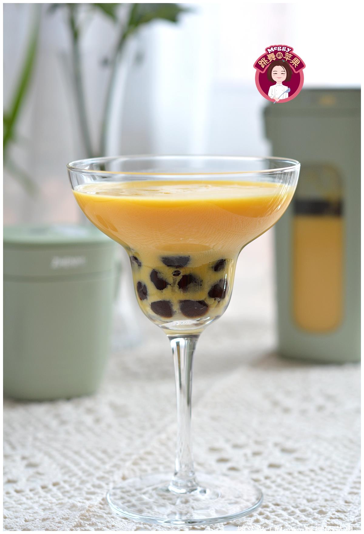 自制黑珍珠芒果奶昔珍珠不裂有窍门天然甜甩过珍珠奶茶几条街