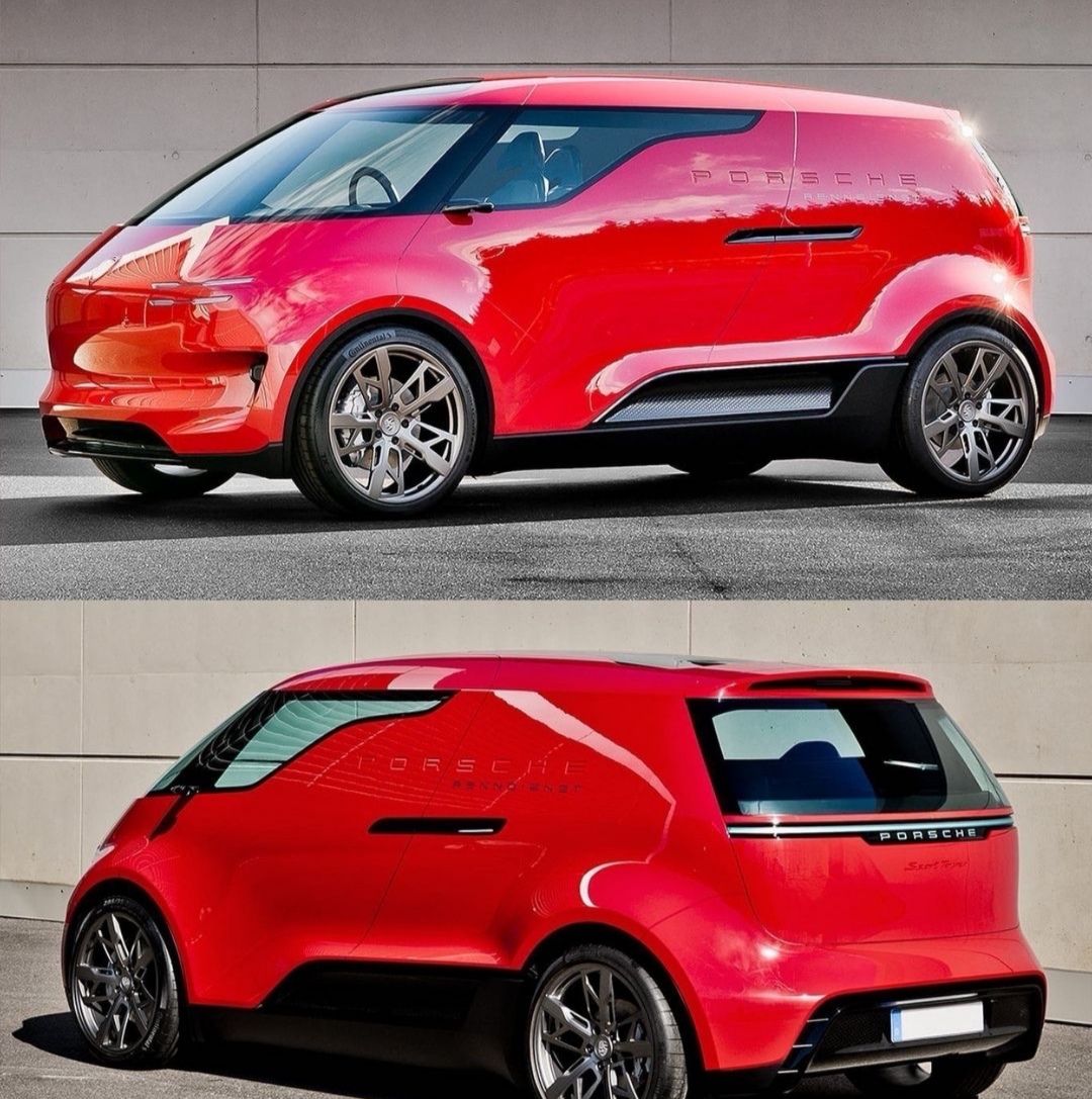 保时捷面包车概念车假想图,你受得了嘛?_高清图集_新浪网