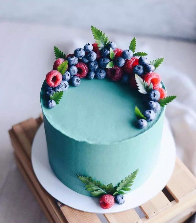 几样简单水果就能装饰出美美的蛋糕不会裱花的必学