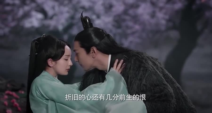 夜华与白浅在桃林重逢,两人都以为是一场美梦,只有折颜看透一切