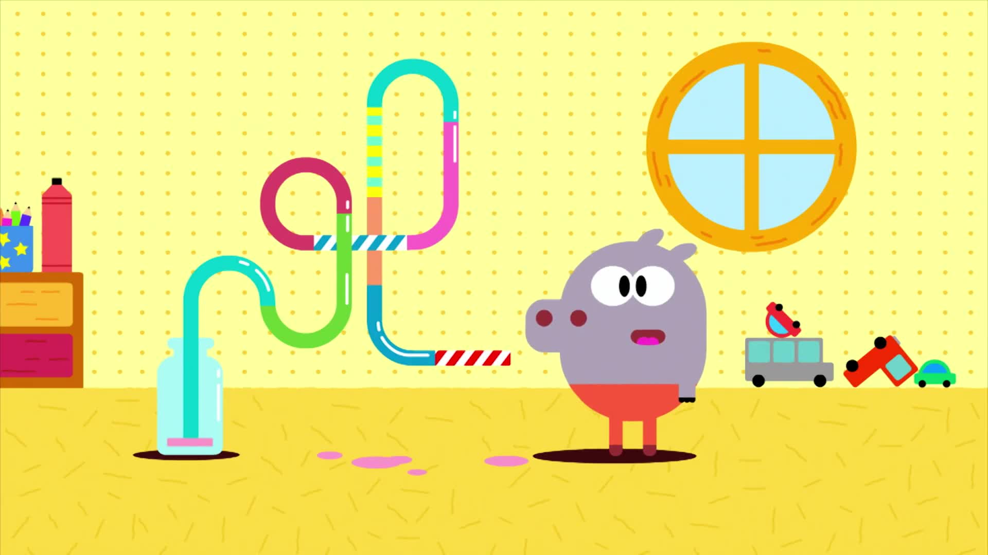 嗨道奇:这么大的乌云,阿奇赶紧收衣服,大家快进屋啊