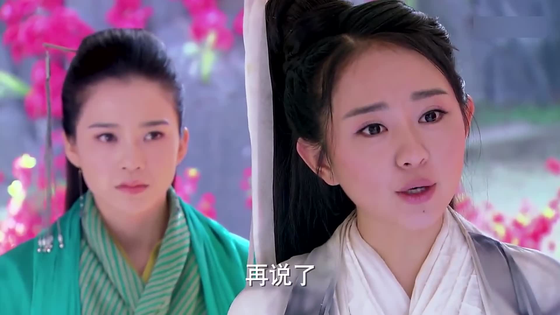 陆无双长了一张巧嘴大骂砍断杨过手臂的人郭芙的脸色都垮了