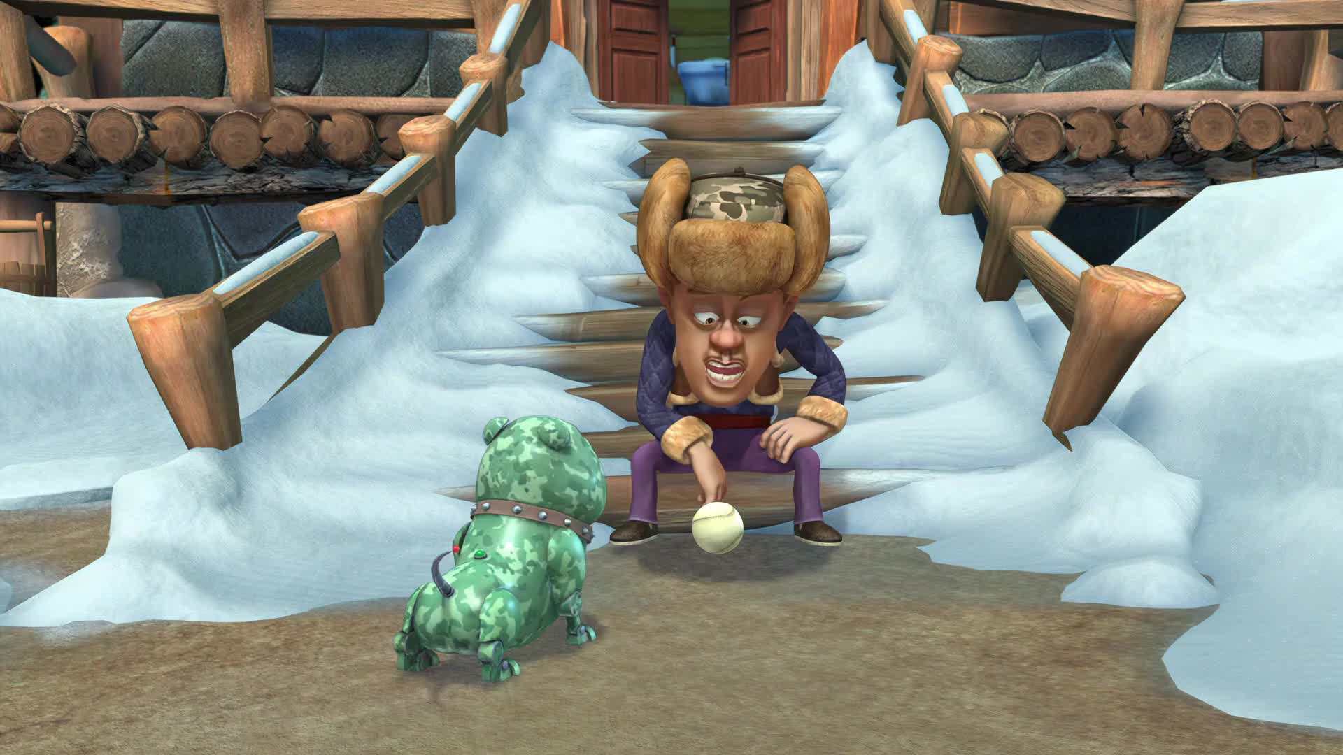 熊出没有了机器狗肥波就失宠了看来要被光头强遗弃了