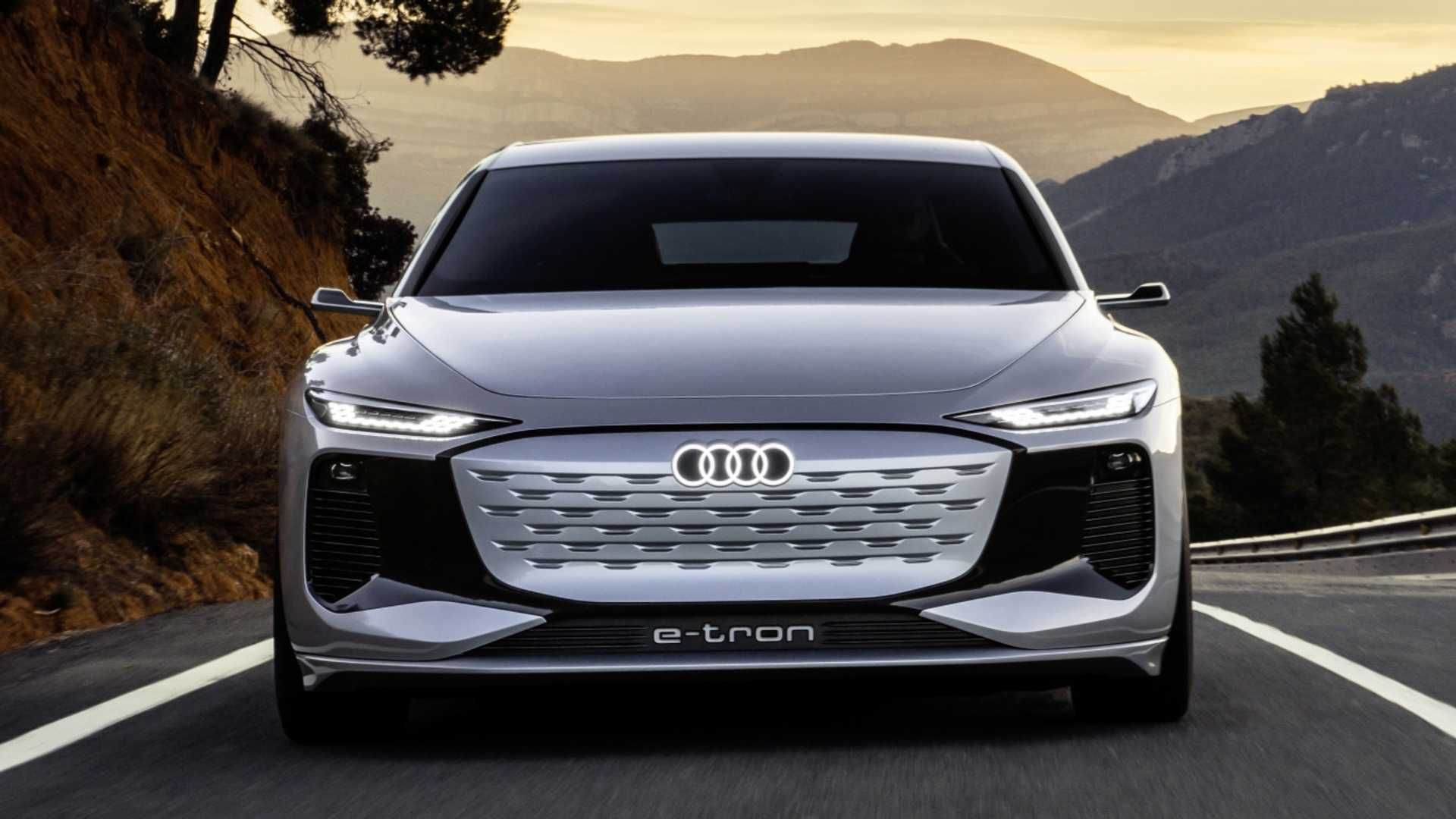 奥迪a6etron官方渲染图曝光