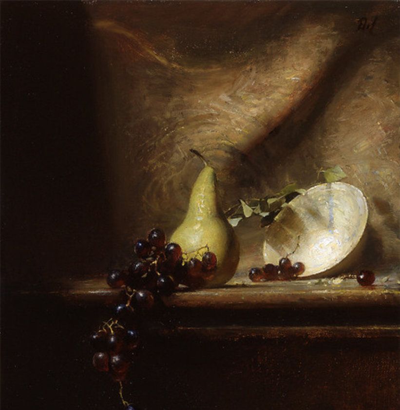 努力协调空间感与形式感,neil carroll油画静物作品欣赏__财经头条