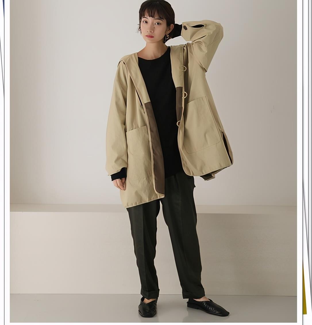 外套配兜帽就是这么潮15种秋季流行的连帽外套穿搭分享