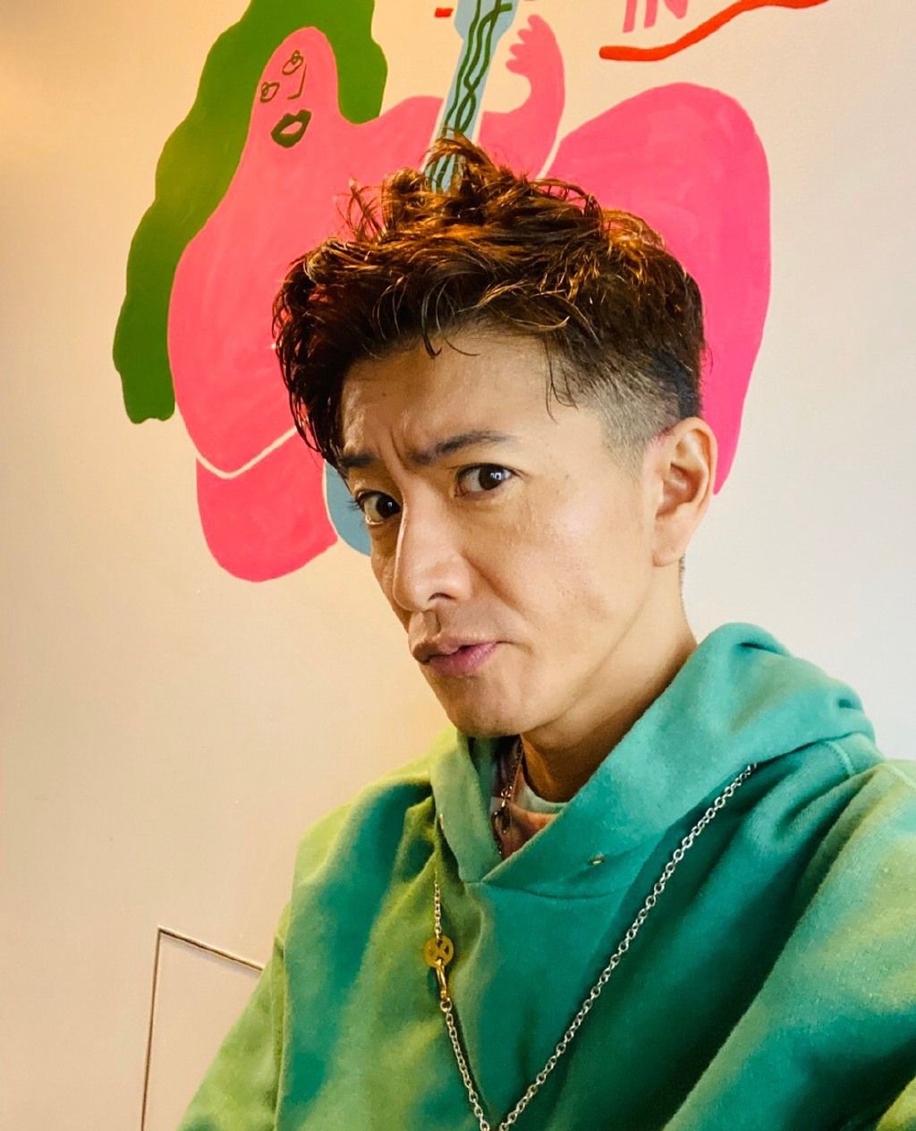 在家就是平凡老头,木村拓哉居家造型超接地气!