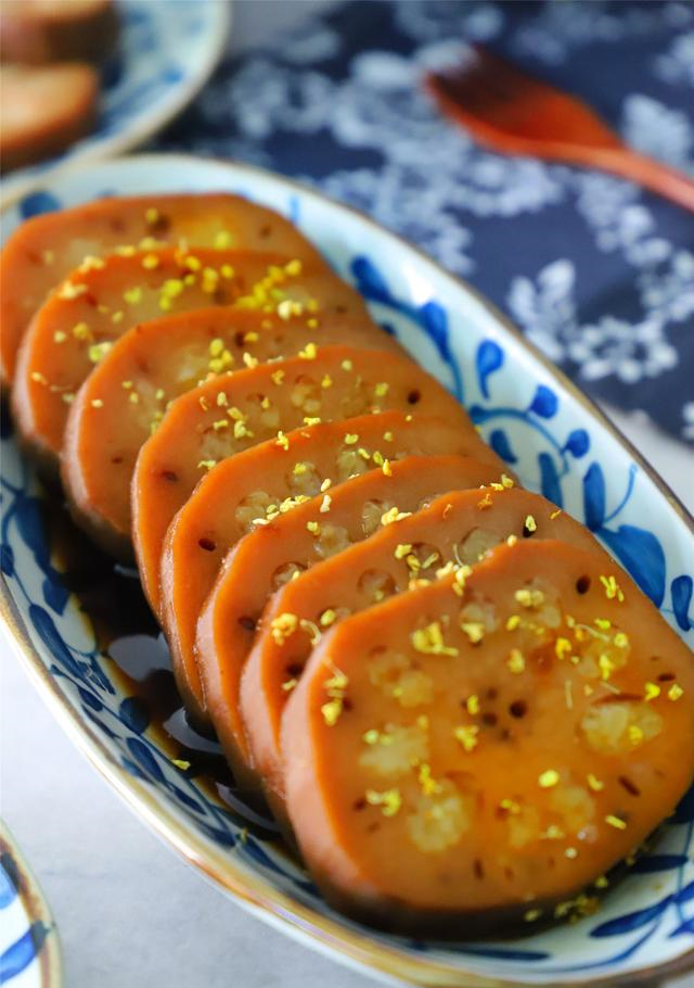 记住2点,软糯香甜吃不够,江南人的最爱|糯米藕|莲藕|桂花_新浪新闻